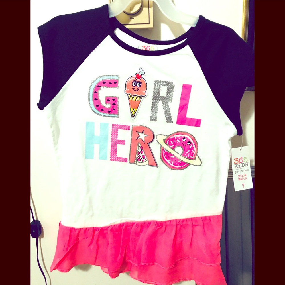 Girls’ “Girl Hero” Summer Dress